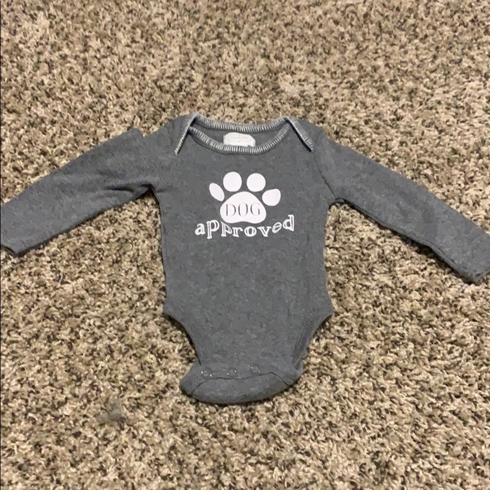 Dog Approved Long sleeve onsie